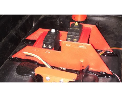 Серворама под 2 сервопривода CarpRC MINI